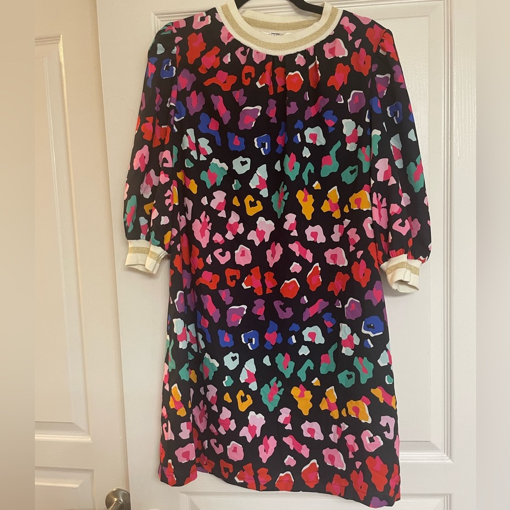 Crosby by Mollie Burch colorful leopard print dress